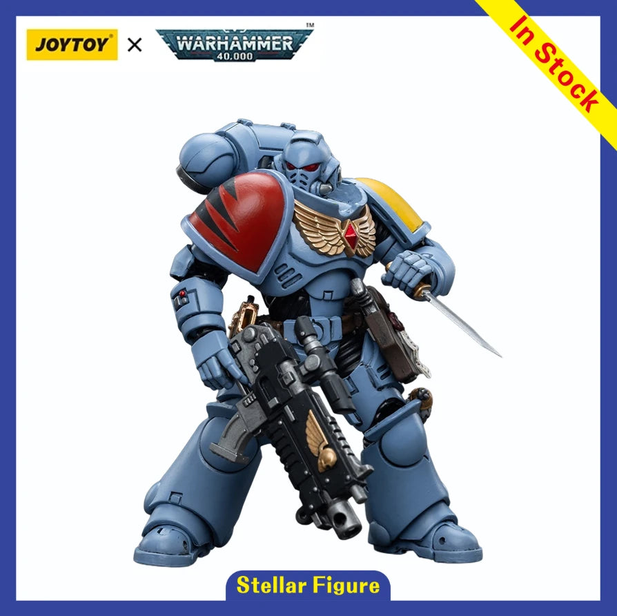 【SF】JOYTOY 1/18 Action Figures Warhammer 40K Space Wolves Intercessors  Anime Model Gifts  Collection