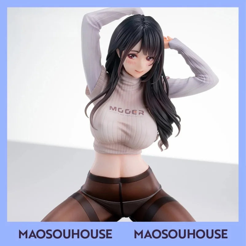 Original Eusun Guitar Sister Which One Is Better? Yuchun Culture Painting Yuchun Culture 1/6 Sexy Model Statue Ornament Toy Gift