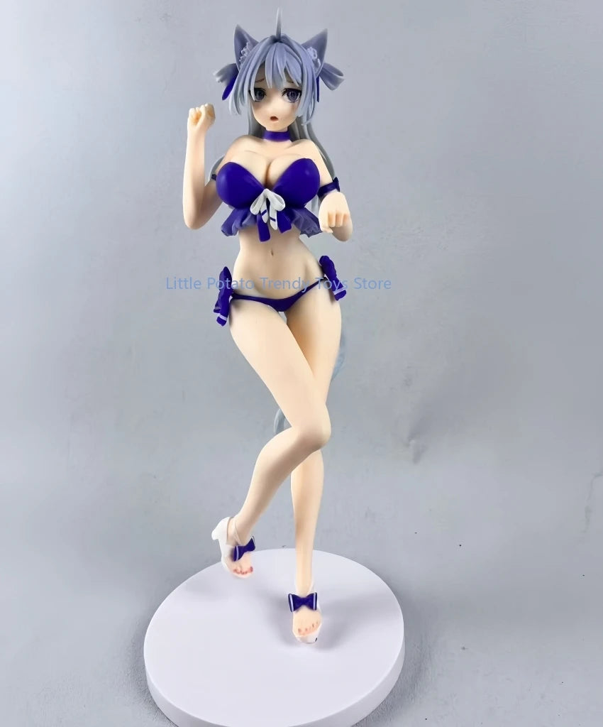 28CM Chou- Mocha Chou Cinnamon KoiKoi Koi Koi Seven Ver Girl Figure PVC Game Statue Anime Model Action Adult Doll Toys Gifts