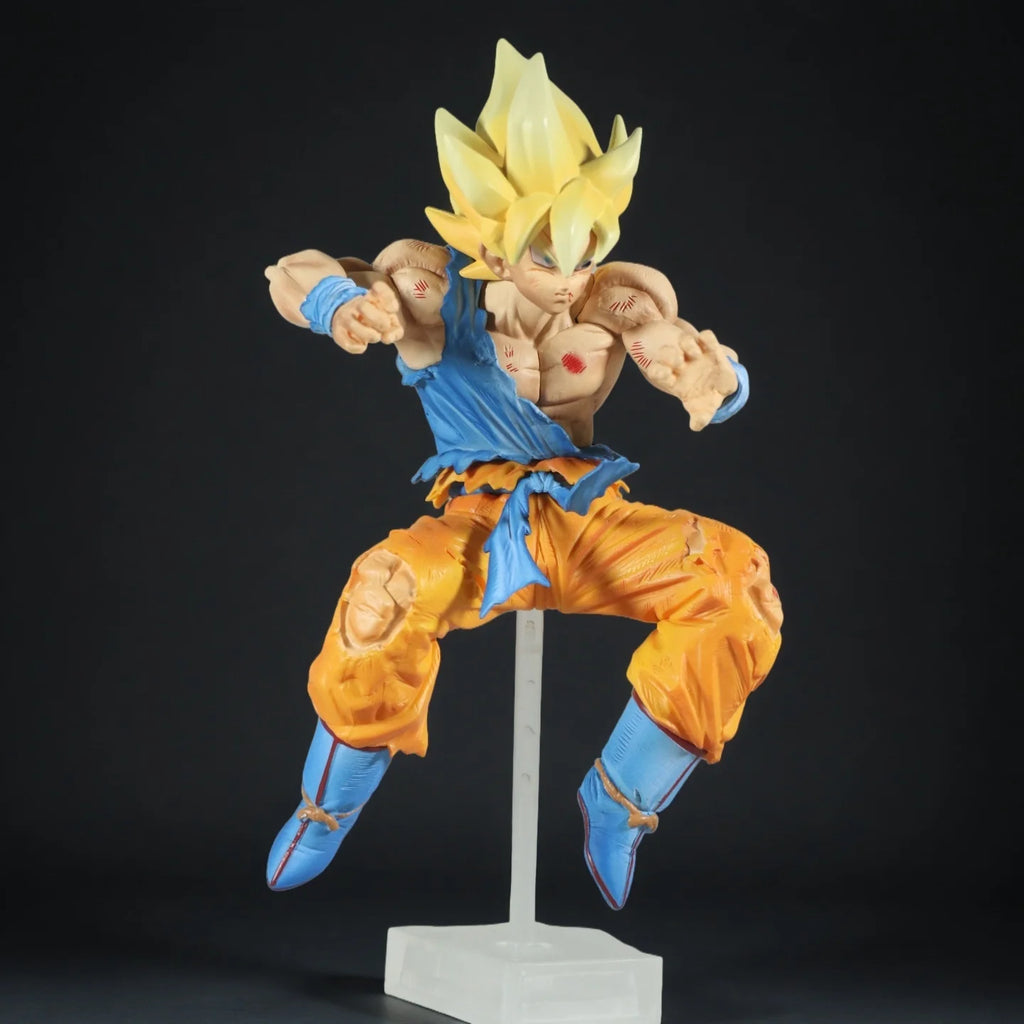 Dragon Ball 20,5 cm Sun Goku Super Saiyajin Actionfigur Modell Ornament Spielzeug Puppensammlung Geburtstagsgeschenk Weihnachten Gi