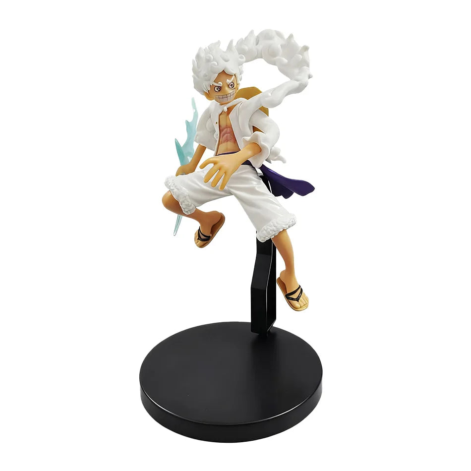 In Stock 18cm Anime Toy ONE PIECE Figure Nika Monkey D Luffy Action Figures Dolls Pvc Model Collectible Statue Toy ChristmasGift