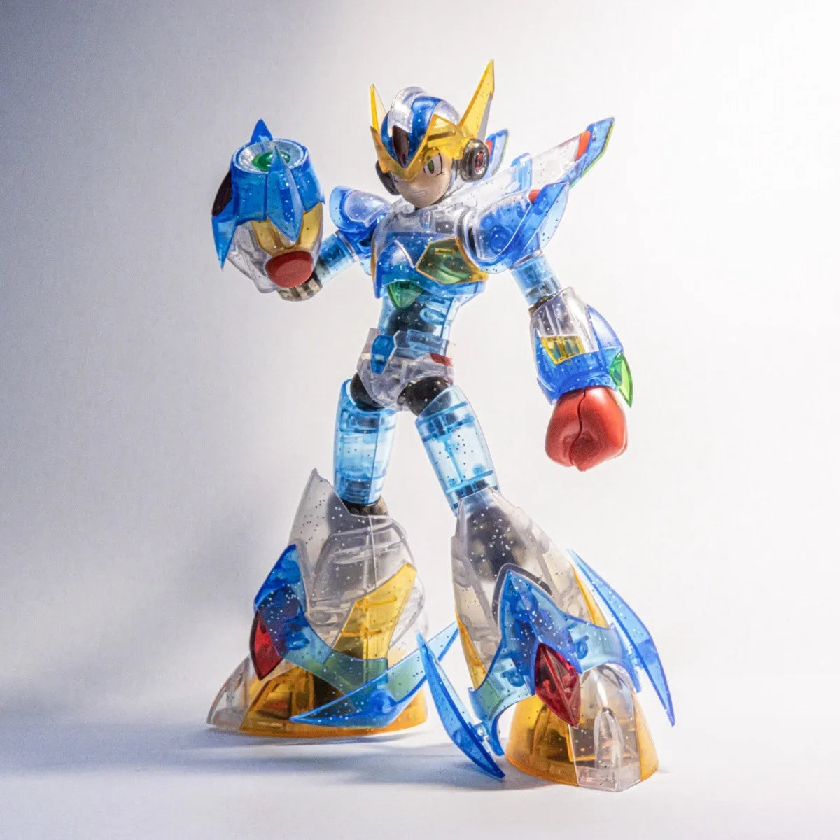 【IN STOCK】New SS Model RockMan X Colour-through Falcon Armor KO KP701 Anime Action Figure Megaman X5 Mega Man Assembly Model Toy