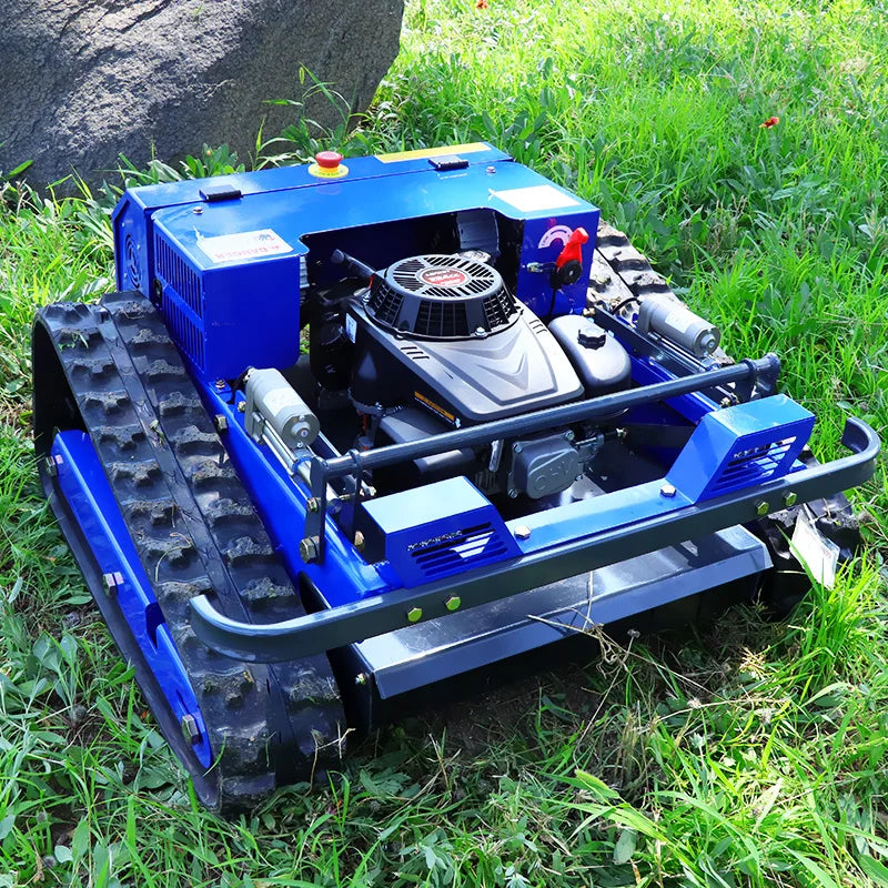 Customized 550mm Four-Stroke Self-Propelled Remote-Controlled Lawn Mower, an Outdoor Maintenance Robot Suitable for Garden Lawns