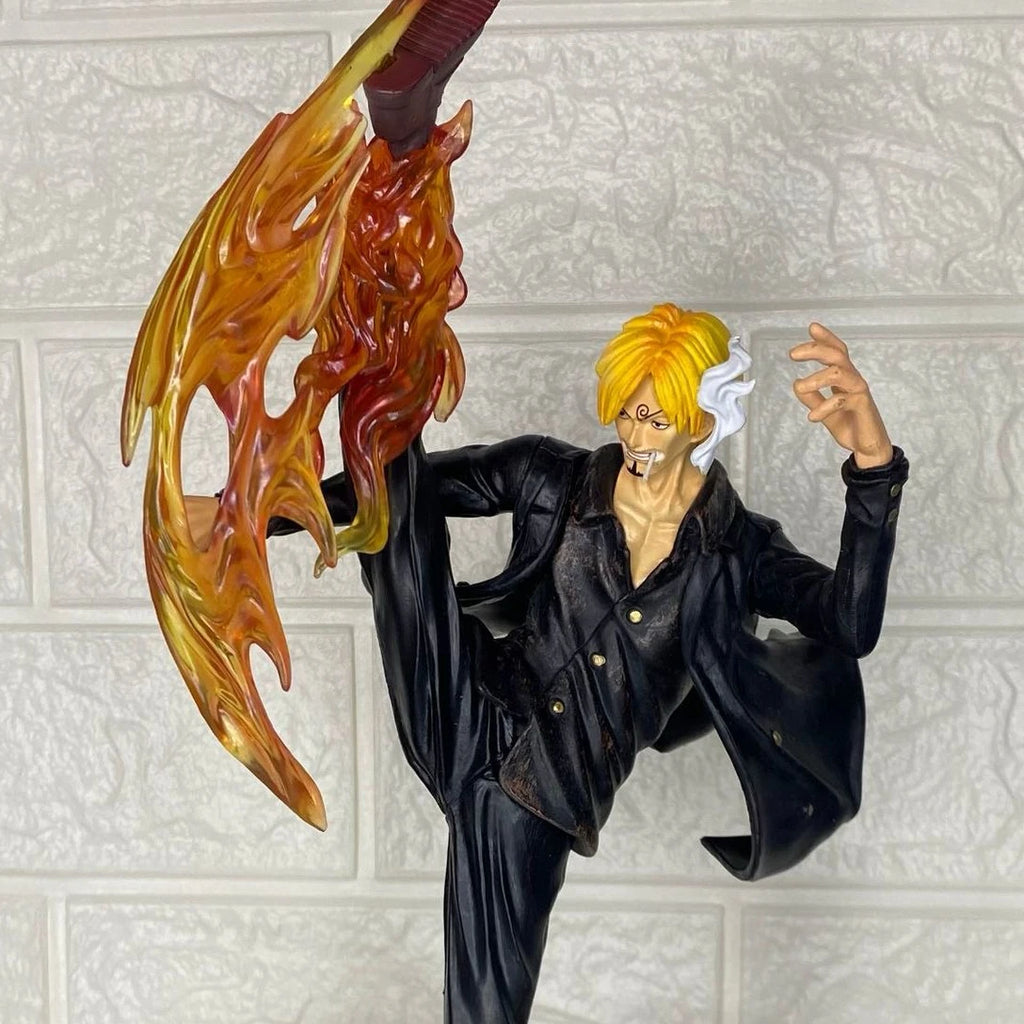 Anime One Piece Figure Sanji Figures 30cm PVC GK Statue Action Figures Collection Model Toys For Children Gifts