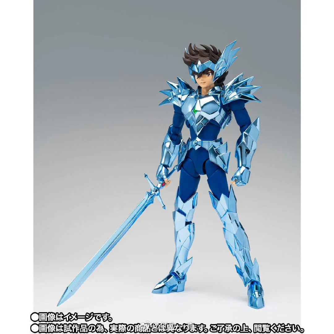 In Stock Bandai Genuine Soul Limited Saint Cloth Myth EX Odin Seiya Blue Odin Robe Alloy Action Figure Collection Gift