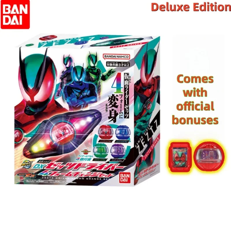 In Stock Original Bandai Anime Kamen Rider Zeztz Dx Zeztz Driver Cosplay Anime Action Figures Model Toys desktop Ornament Gifts