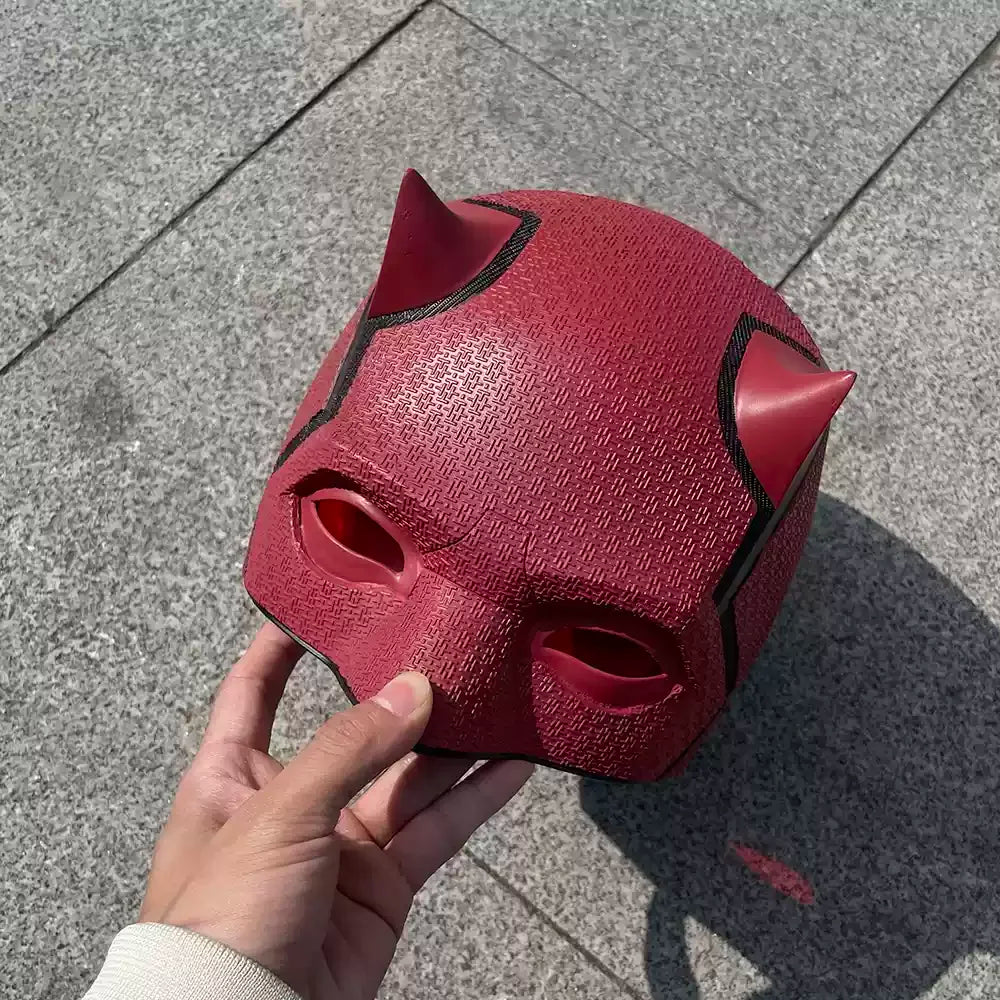 New 2025 Daredevil Born Again Mask Matt Murdock Headwear The Avengers Cosplay Helmet Superhero Headdress Party Masks Accessories