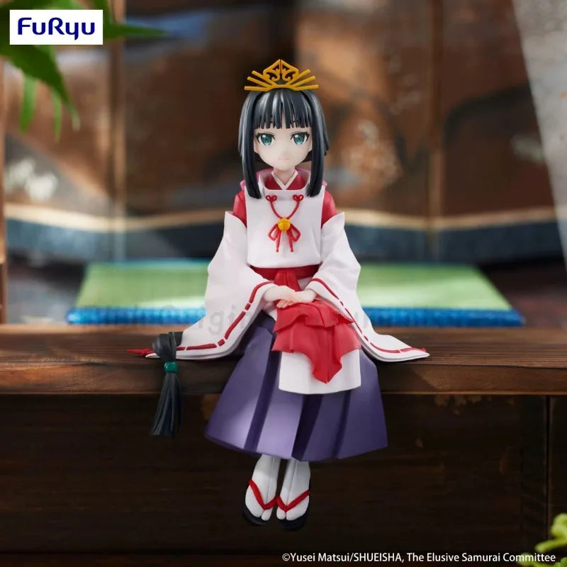 In Stock Original FuRyu Noodle Stopper The Elusive Samurai Animated Version Drop/Tokiyuki Hojo Models Anime Figures Collection