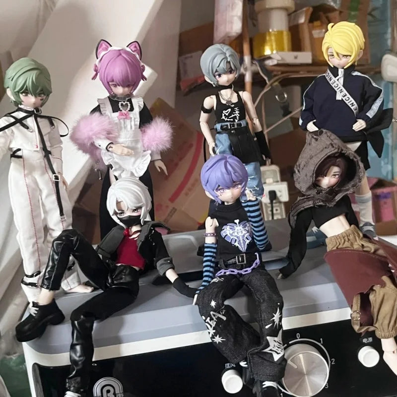 Genuine Zack Event Series Blind Box 1/8 Bjd Boy'S Knuckle Action Figure Anime Peripheral Joint Mobility Decoration Desktop Toys