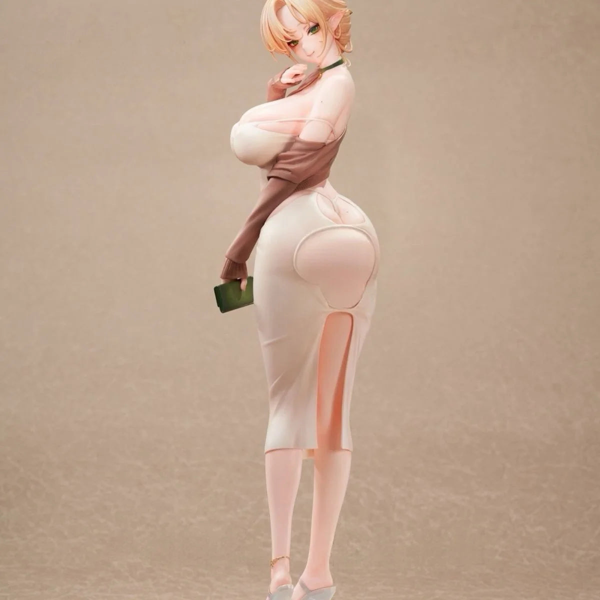Elié Elf wife Art Elf - Anime Figure with Form Fitting Dress 27cm Sexy Movable PVC Figure Anime Girl Favorite Table Model Toy