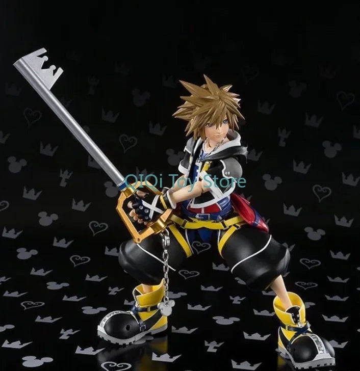 The height of Bandai SHF Kingdom Hearts Sola is about 15cm SSWW2