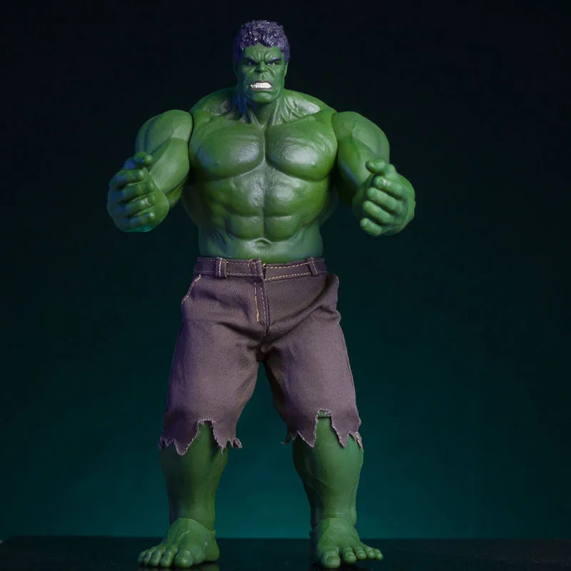 The Avengers 42cm Hulk Action Figures Anime Characters Desktop Ornaments Large Hulk Doll Model Boy Collection Toys Desk Gifts