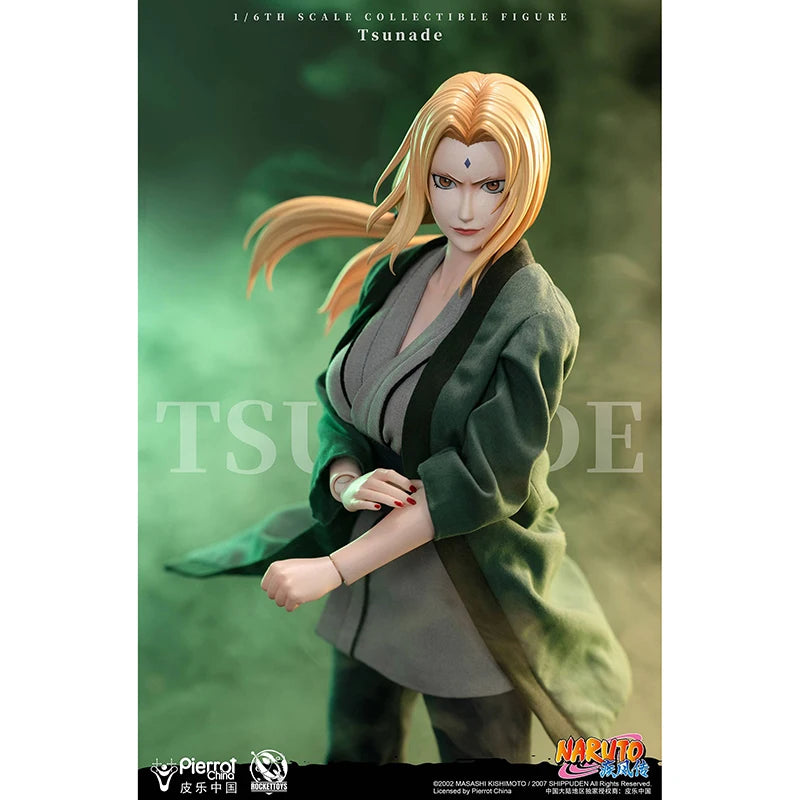 100% In Stock Original Rocket Toys ROC009 Tsunade Naruto Shippuden 1/6 Anime Action Collection Figures Model Toys