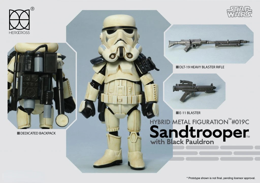 Herocross Star Wars clone trooper Sandtrooper Imperial Stormtroope 5.5-inch 14CM  Action Figures Toy Gift Collection Hobby