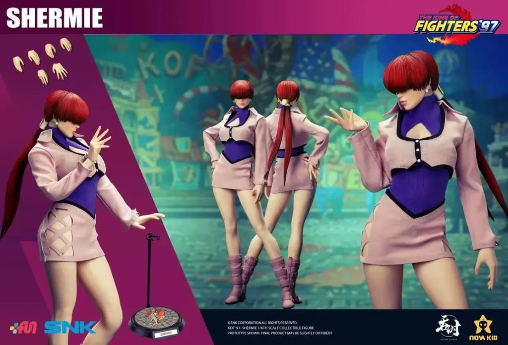 TUNSHI King of Fighters 97 Shirmi SHERMIE 1/6 Moving Common Doll SNK