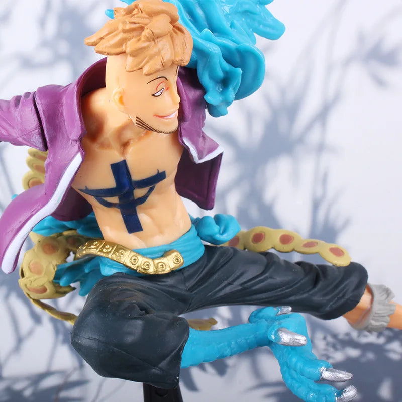 One Piece 15 cm Marco Anime-Actionfigur Iu Unsterbliche Vögel Gk Modell PVC-Statue Spielzeug Sammlerstück Zimmerdeko Puppe Geschenk