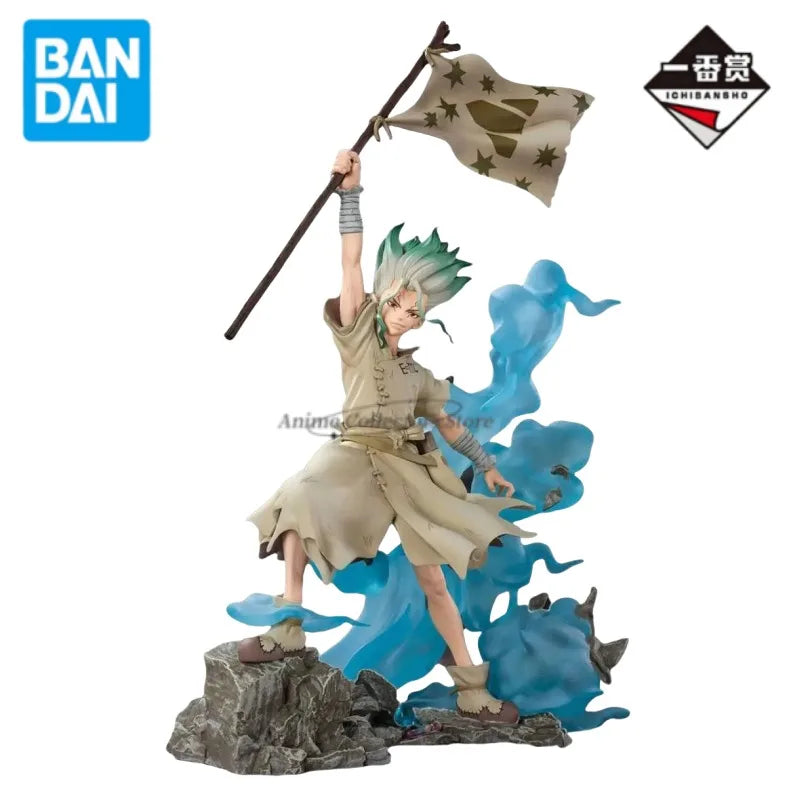Genuine Official Original Bandai Figuarts Dr.stone Ishigami Senkuu Figuarts Anime Collectible Model Brand New and Not Opened