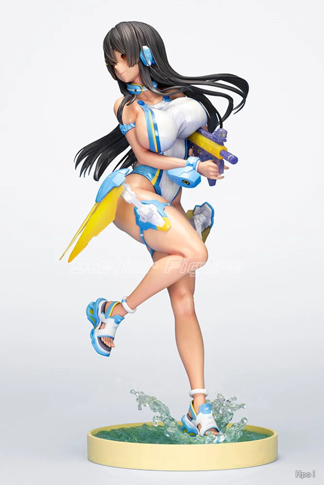 【SF】In Stock Original KOTOBUKIYA Megami Device Ju Luo Cang Yi Cui 1/0.5 Scale Figures Anime Model Collection
