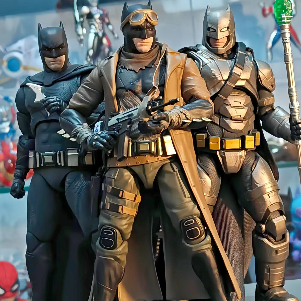 Original Fondjoy 1/9 Knightmare Batman Figure Nightmare Desert Batman Figures Zack Snyder'S Comics The Dark Knight Customized