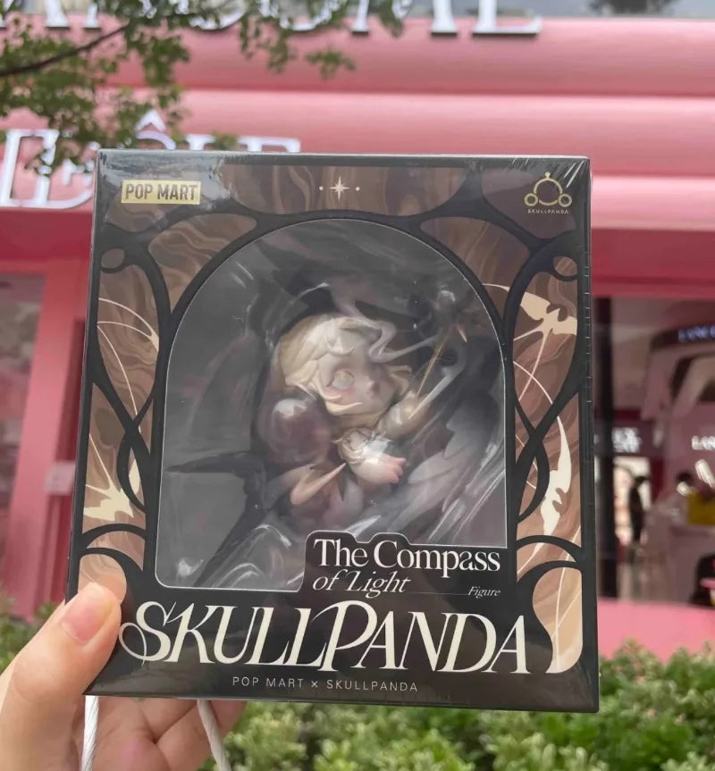 Original Skullpanda Light's Longitude and Latitude Shanghai Limited Edition Figure Blind Box Exquisite Gift From Pop Mart