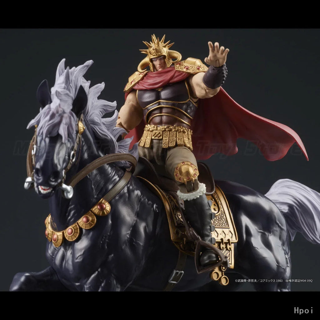 【MT】Original DIG DIGACTION Fist of The North Star Raoh Raou Black King Set Action Figure Model Toy Ornament