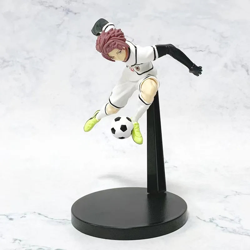 BLUE LOCK Anime Collect Figures 17cm PVC Model Itoshi Sae No. 10 Jersey Football Shot Action Figures Toys for Kid Girl Christmas