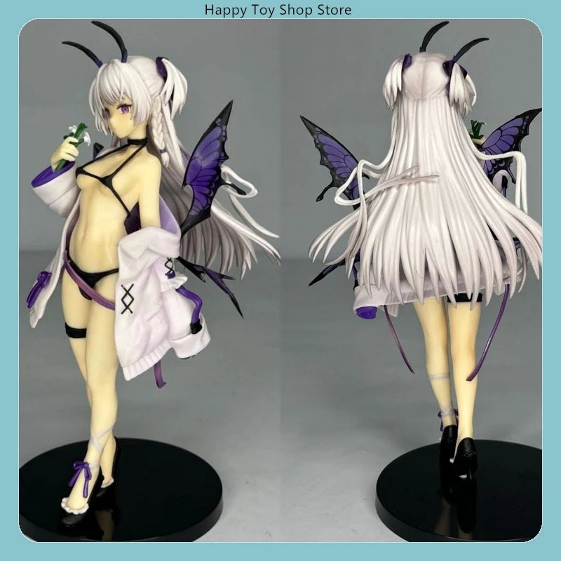 Demon Girl 23cm Standing Position Anime Figure Model Statue Collection Desktop Decoration Ornament Toys Gifts For Fans