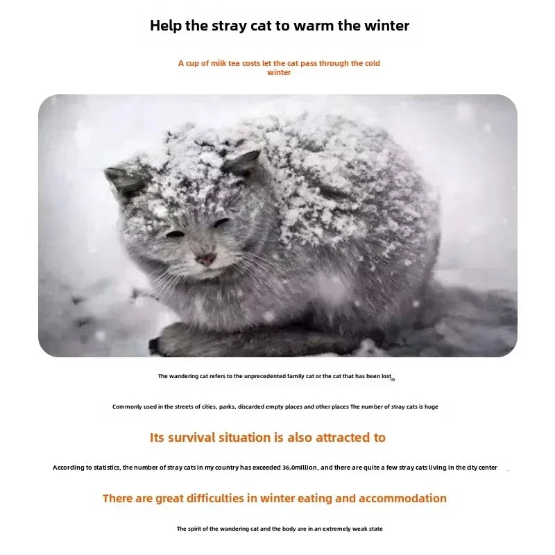 Cat House Waterproof Outdoor Winter Warm Pet Cave Sleeping Beds Tent Foldable Small Dog Puppy Supplies Universal Four Seasons