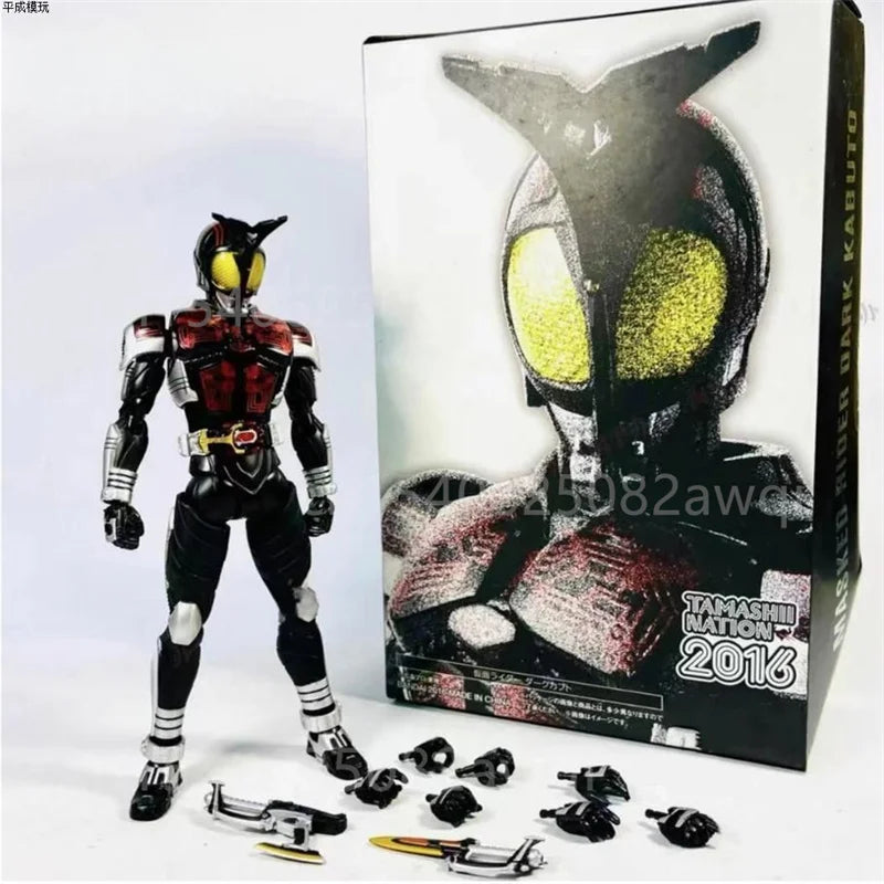 Bandai SHF Kamen Rider Figure Tamashii Nations 2016 MASKED RIDER Action Figures Armor Real Bone Carving Armor Kabuto Model Toy