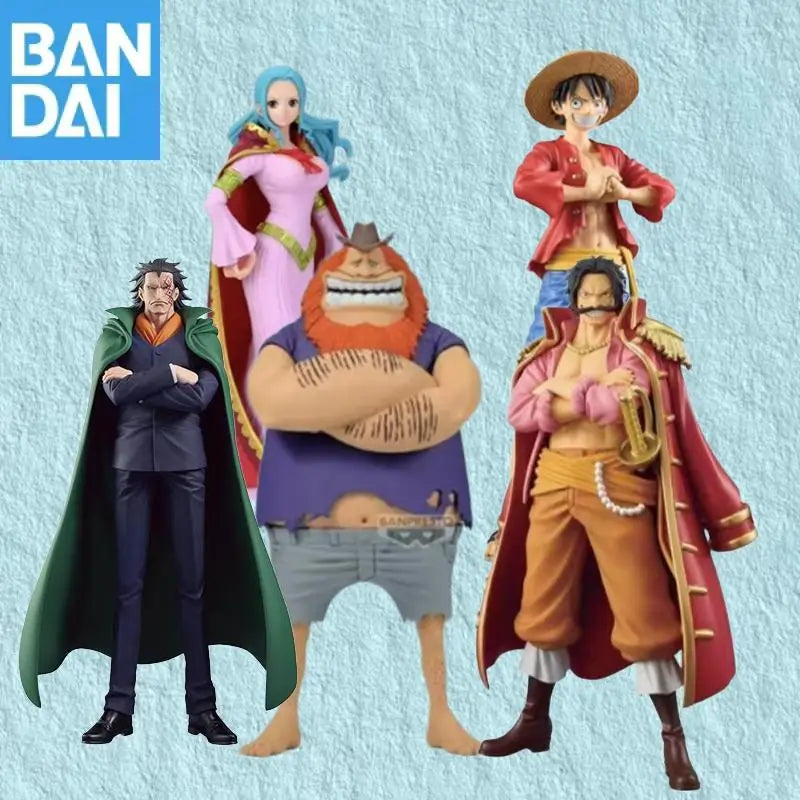 In Stock Bandai Namco Banpresto One Piece Monkey D Luffy Dragon Nefeltari Vivi The Grandline Series Special DXF Figure Model Toy