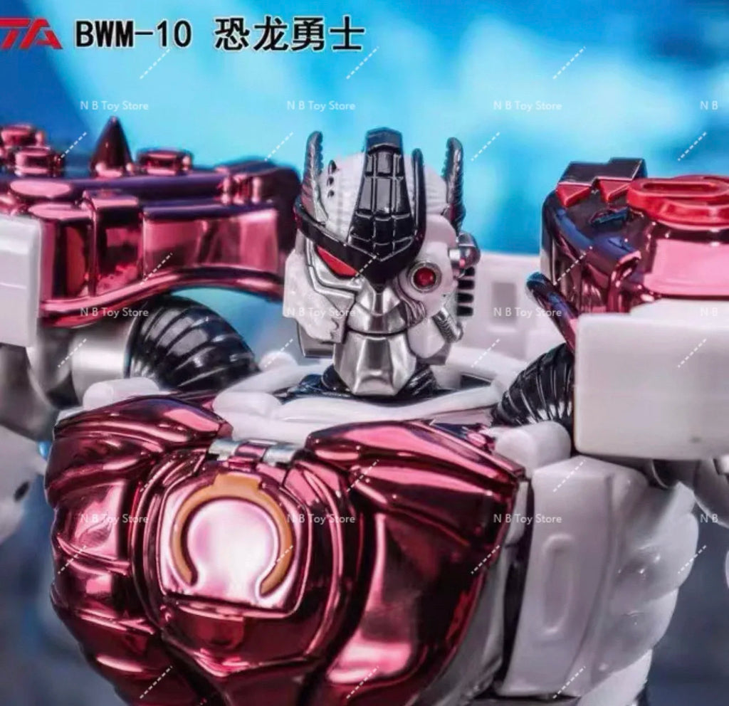 [IN STOCK 2.0] TransArt Toys TA BWM-10 BWM10 Dinobot METAL Dragon Beast Wars BW Action Figure Collect Gift