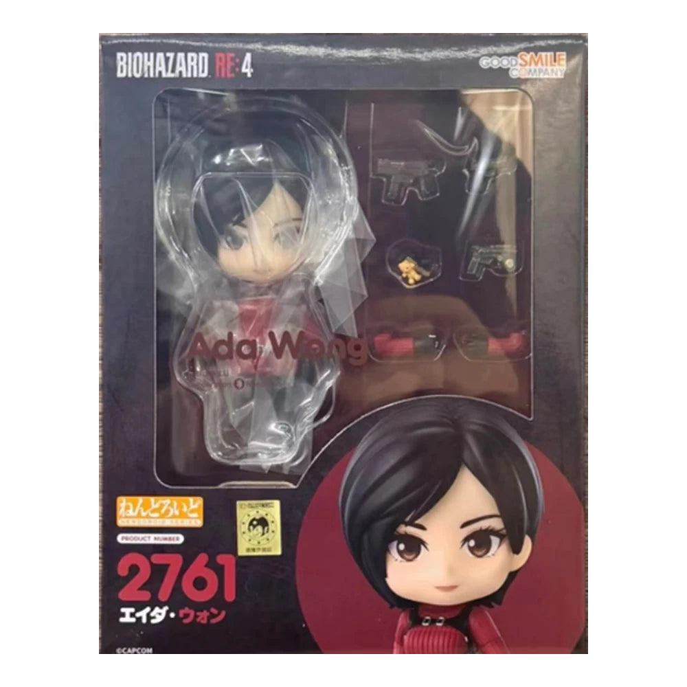 Genuine Original GSC Nendoroid 2761 Ada Wong Anime Figurines Collectibles Decorative Items Children's Gifts In Stock