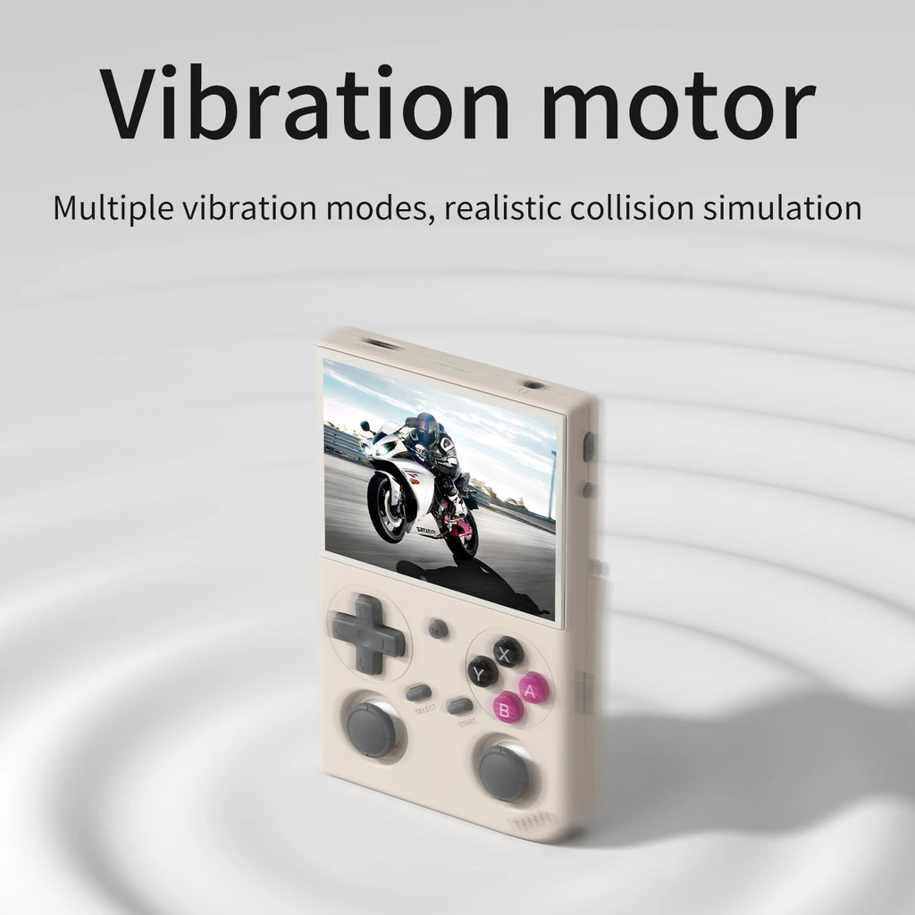 BATLEXP G350 Handheld Game Console 3.5'' IPS Screen Dual Joystick Vibration Motor Retro Portable Video Game Player Linux System