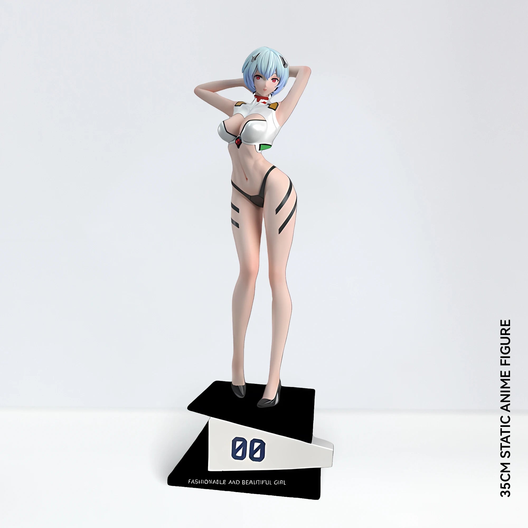 Neon Genesis Evangelion Asuka Langley Rei Ayanami  Mari Makinami Action Figure PVC Posable Model Anime Collectible Toy
