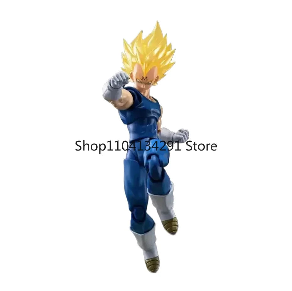 In Stock Original Bandai Sh Figuarts Dragon Ball Z Majin Vegeta Action Figure Exclusive Edition Model Toys Pvc Gift Anime Figura