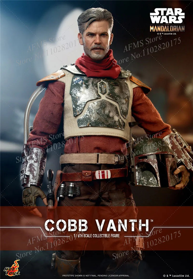 HOTTOYS HT 1/6 TMS084 Men Soldier Cobb Vanth Star Wars The Mandalorian Town Sheriff Full Set 12" Action Figure Model Toys
