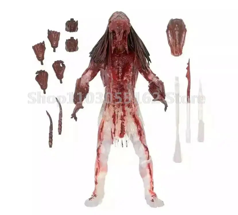 NECA Prey Ultimate Bear Blood Feral Predator Action Figure Anime Collectiblble Model Birthdsay Gifty