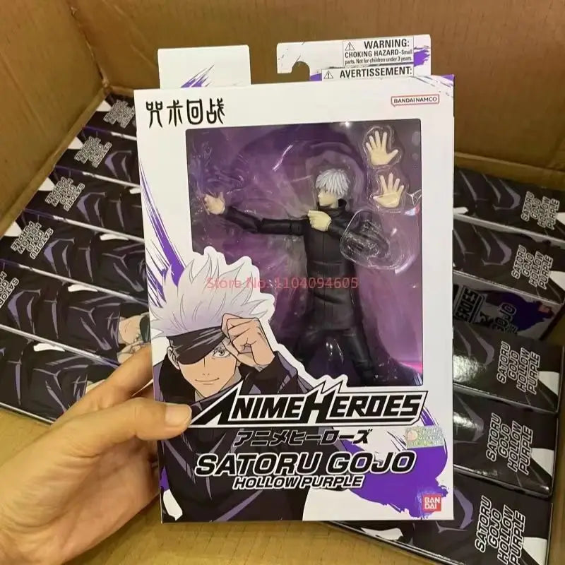 Hot 17cm Bandai Original Jujutsu Kaisen Action Figure Gojou Satoru  Itadori Yuji Fushiguro Megumi Action Anime Birthday Gift Toy
