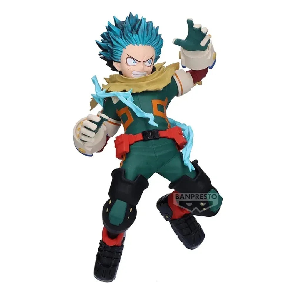 In Stock Bandai Original Genuine Banpresto Anime My Hero Academia The Amazing Heroes Plus Midoriya Izuku 11cm Model Toy Figures