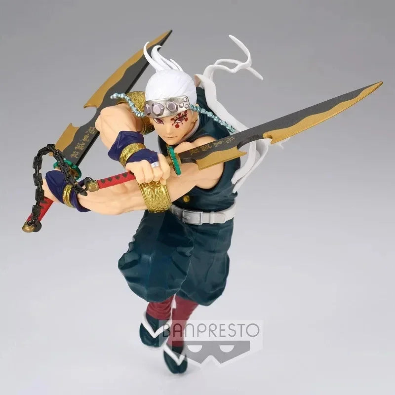 Vibration Stars Banpresto Bandai In Stock Original Uzui Tengen Demon Slayer Kimetsu No Yaiba Action Figure Model Boxed Toys Gift