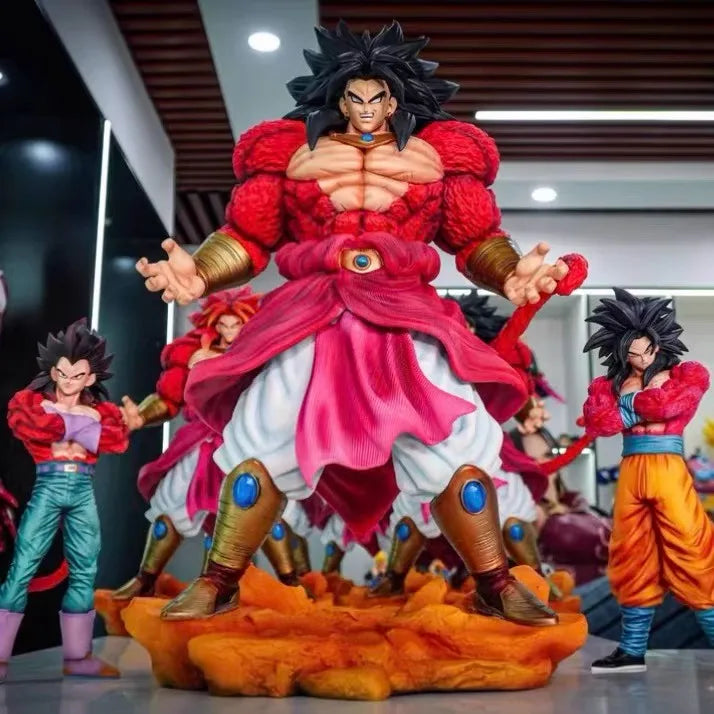 Neue 51CM JT&amp;DX Spielzeug Dragon Ball Anime Figuren SSJ4 Broli Figuren Super Saiyan 4 PVC Statue Sammlung Modell Ornament Geschenke Spielzeug