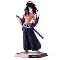 Demon Slayer Blade Anime Figure Yoriichi Kokushibou Daki Douma Inosuke Statue Pvc Action Figurine Collection Model Toy Gift