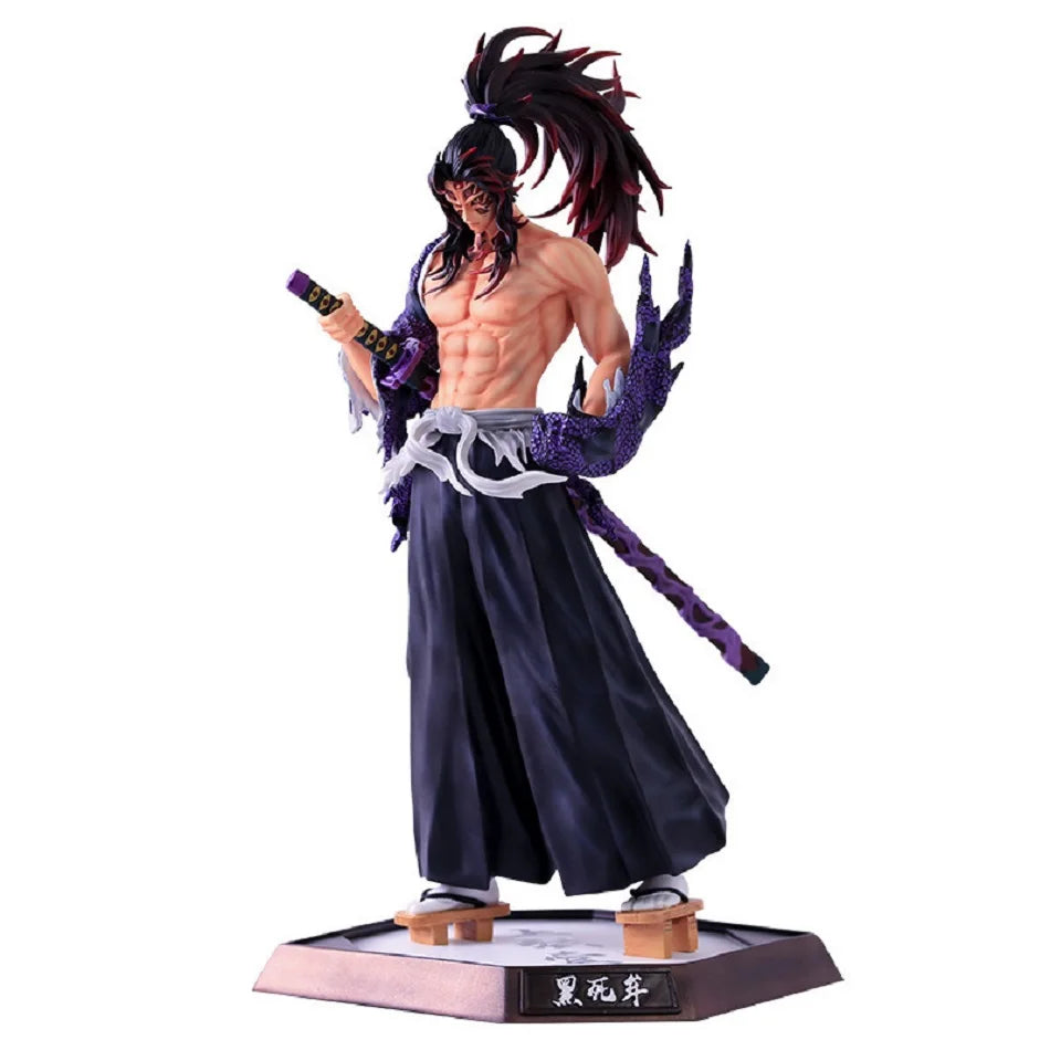 Dämon Slayer Klinge Anime Figur Yoriichi Kokushibou Daki Douma Inosuke Statue Pvc Action Figur Sammlung Modell Spielzeug Geschenk