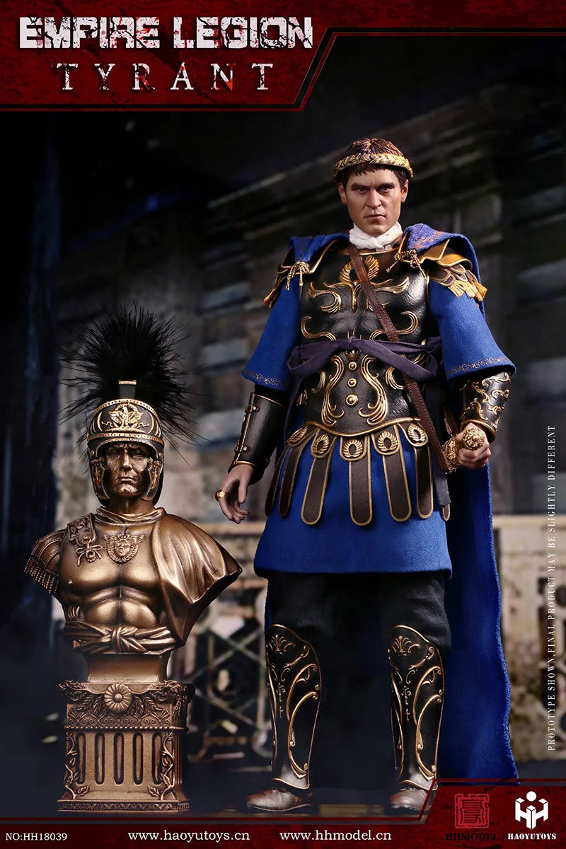 Hh18040 1/6 Men Soldier Tyrant Imperial Legion With Armed Armor Battle Cloak 12Inch Action Figure Model Collection Gift