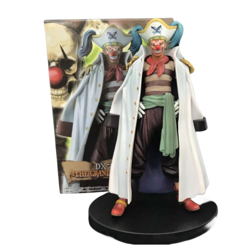 Genuine Bandai ONE PIECE DX7 Buggy Oka Shichibukai Anime Action Figures Model Figure Toys Collectible Gift for Toys Hobbies Kids