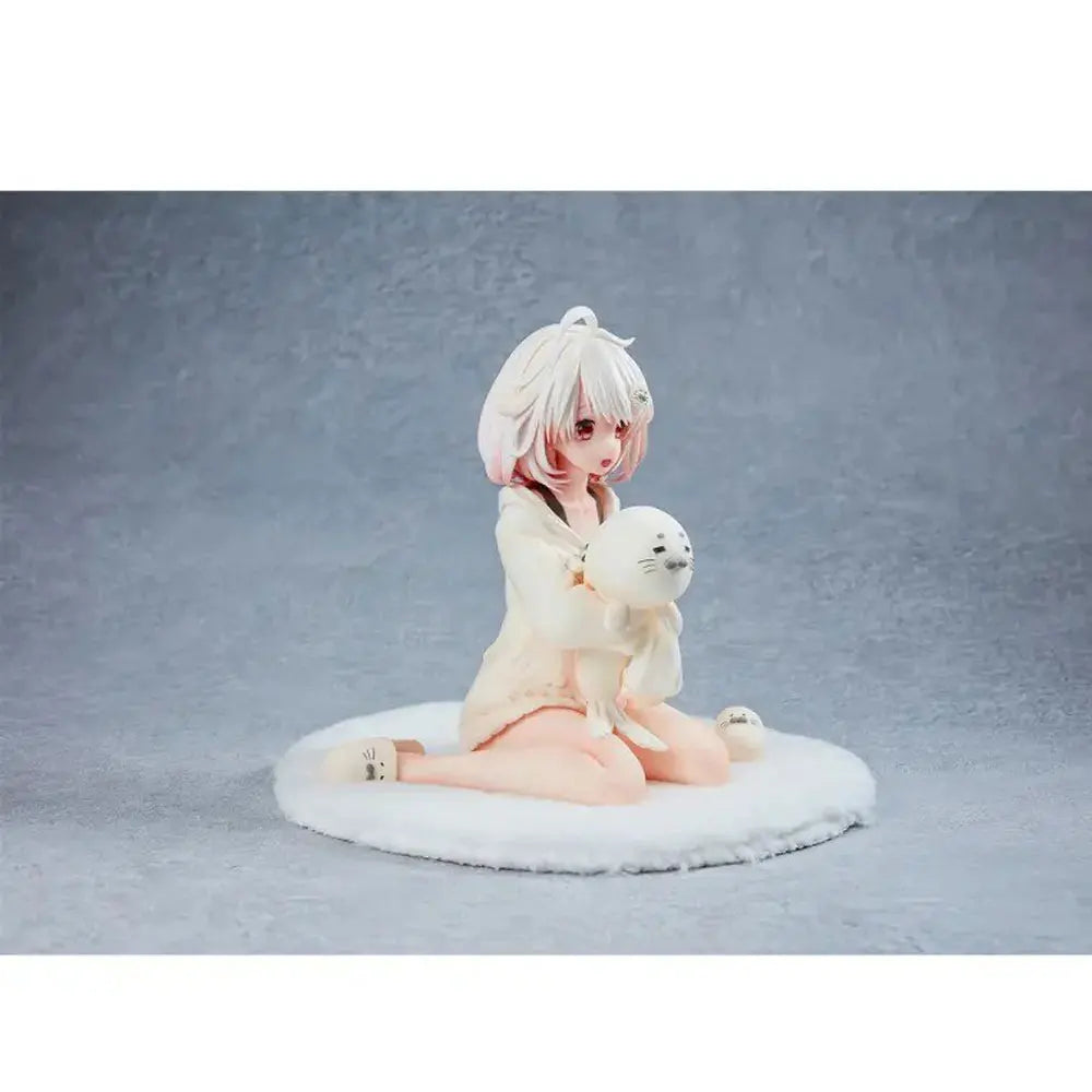 13CM Anime virtual anchor Figure Haruka Kneeling Animation Model Toy Gift Collection Decoration Ornaments PVC