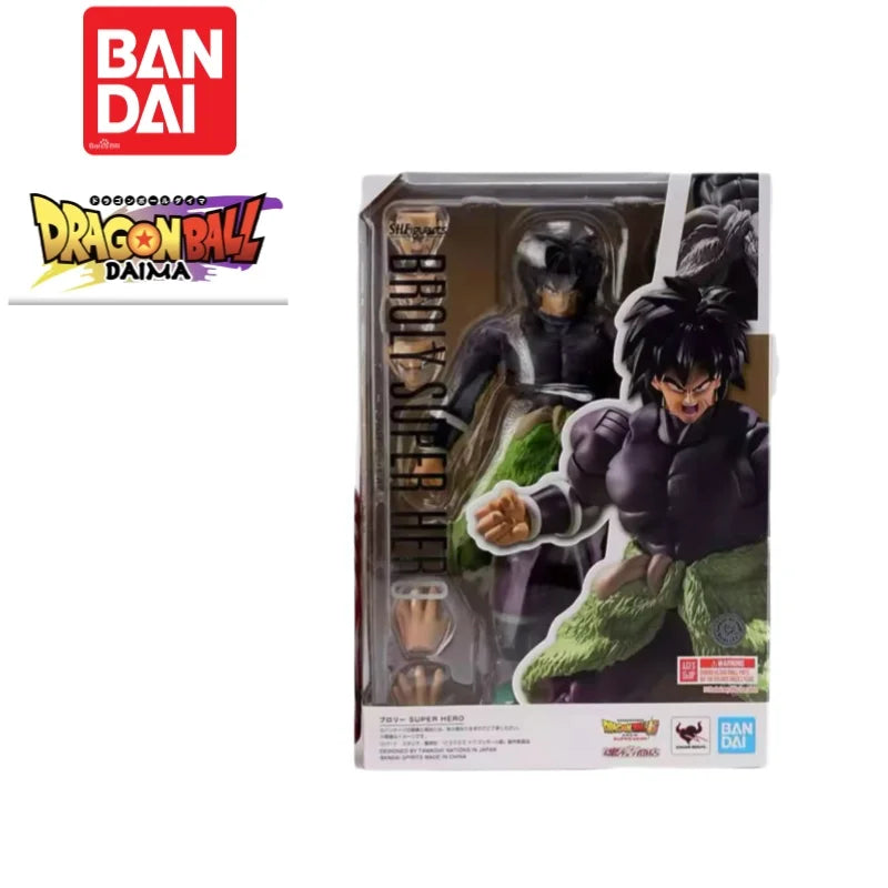 100% Genuine In Stock Original Bandai Dragon Ball Original Box Broli Figurine Action Figure Anime Merchandise Model Ornaments