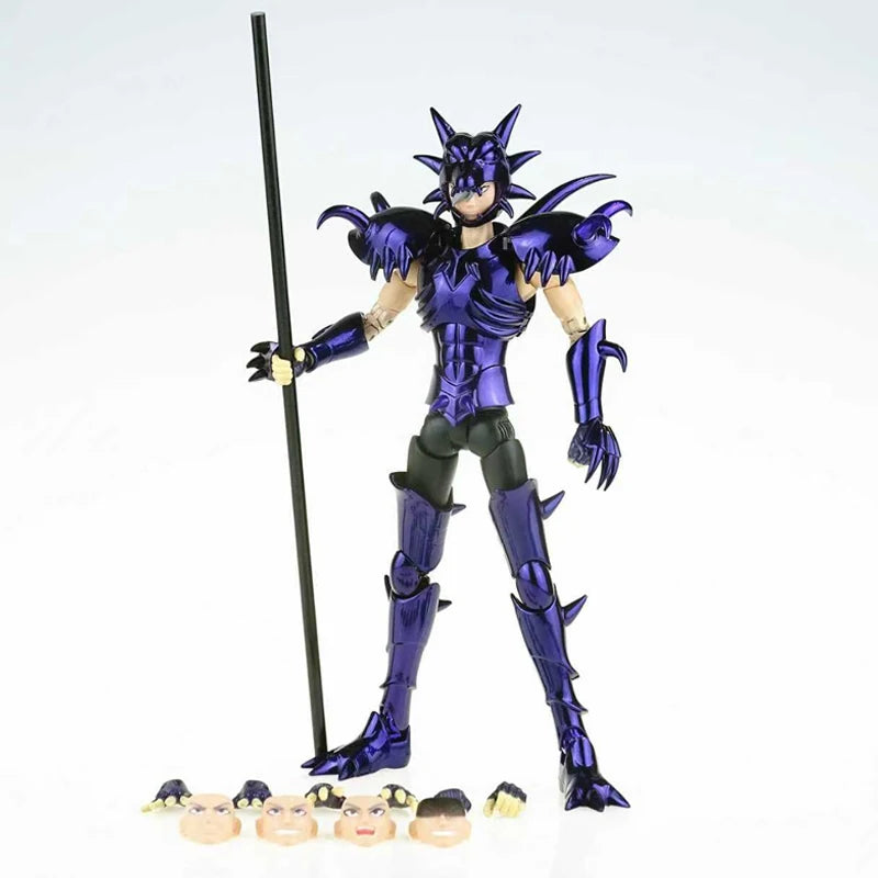 RH Saint Seiya Myth Cloth EXM/EX Lycaon Phlegyas Basilisk Sylphide Worm Raimi Hades Specters Knights of the Zodiac Action Figure