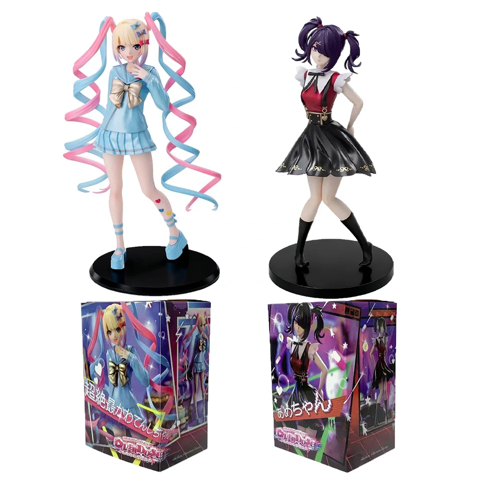 2 Style Needy Girl Overdose Anime Figure Luminasta KAngel Action Figures Virtual Uploader PVC Collection Model Ornaments Gifts