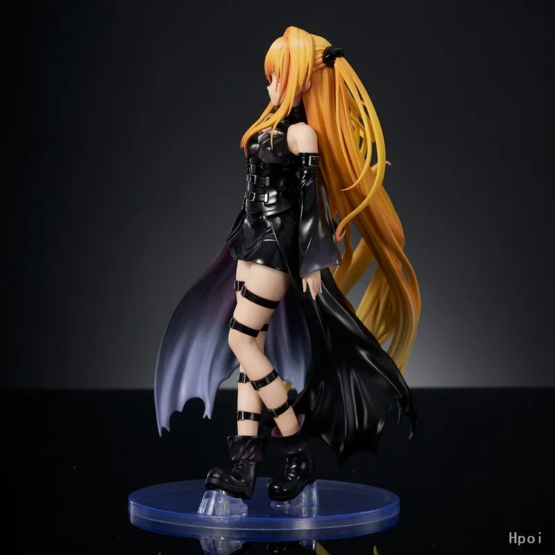 In Stock Original UnionCreative To LOVE-Ru Darkness Golden Darkness 20CM Black Trance Ver Figure Ornaments Gift Cartoon Anime